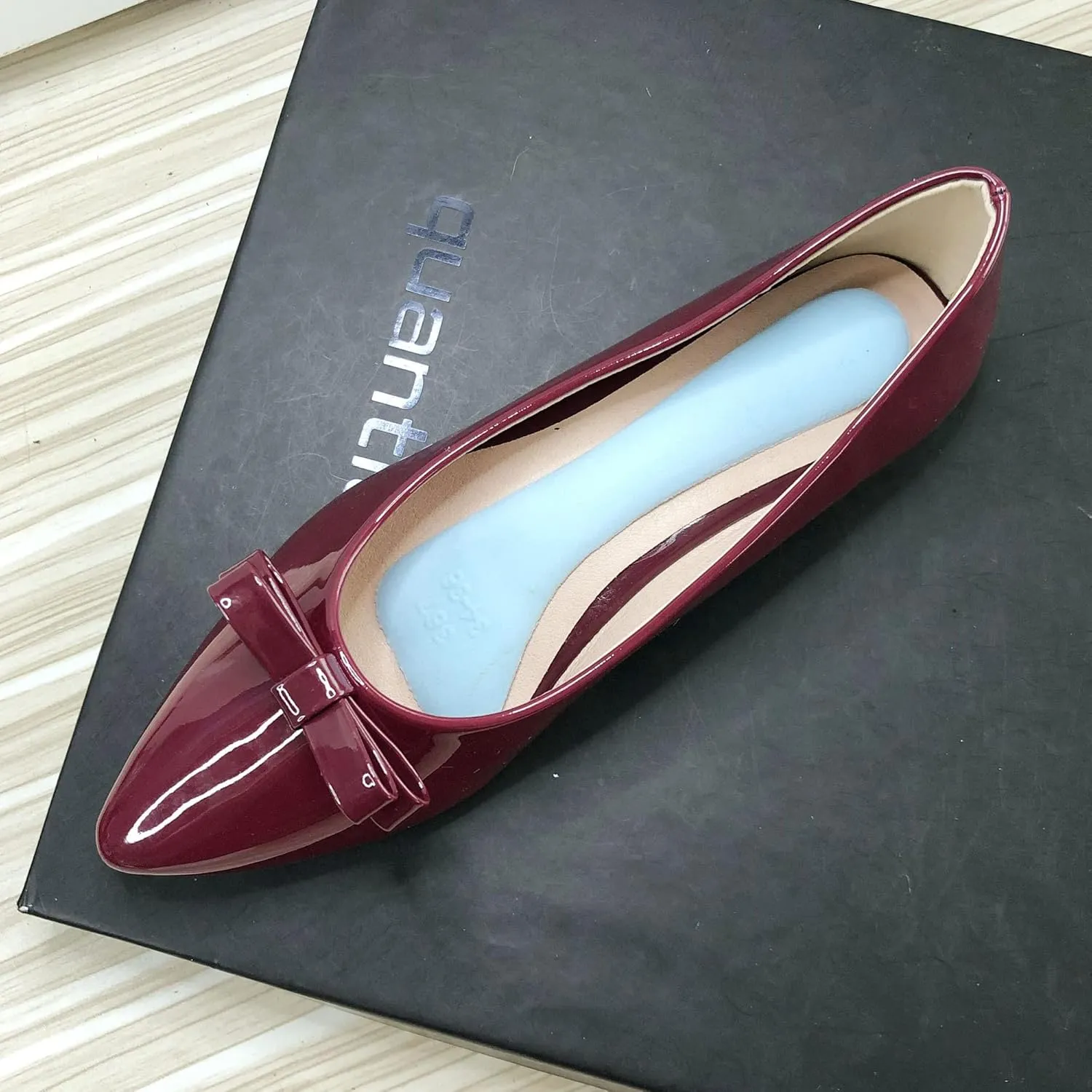 SAILING LU Casual Flat Shoes for Women Comfortable Slip-ons Loafers Women Moccasins Pointed Toe Ballerina Walking Flats Shoes Wear to Work