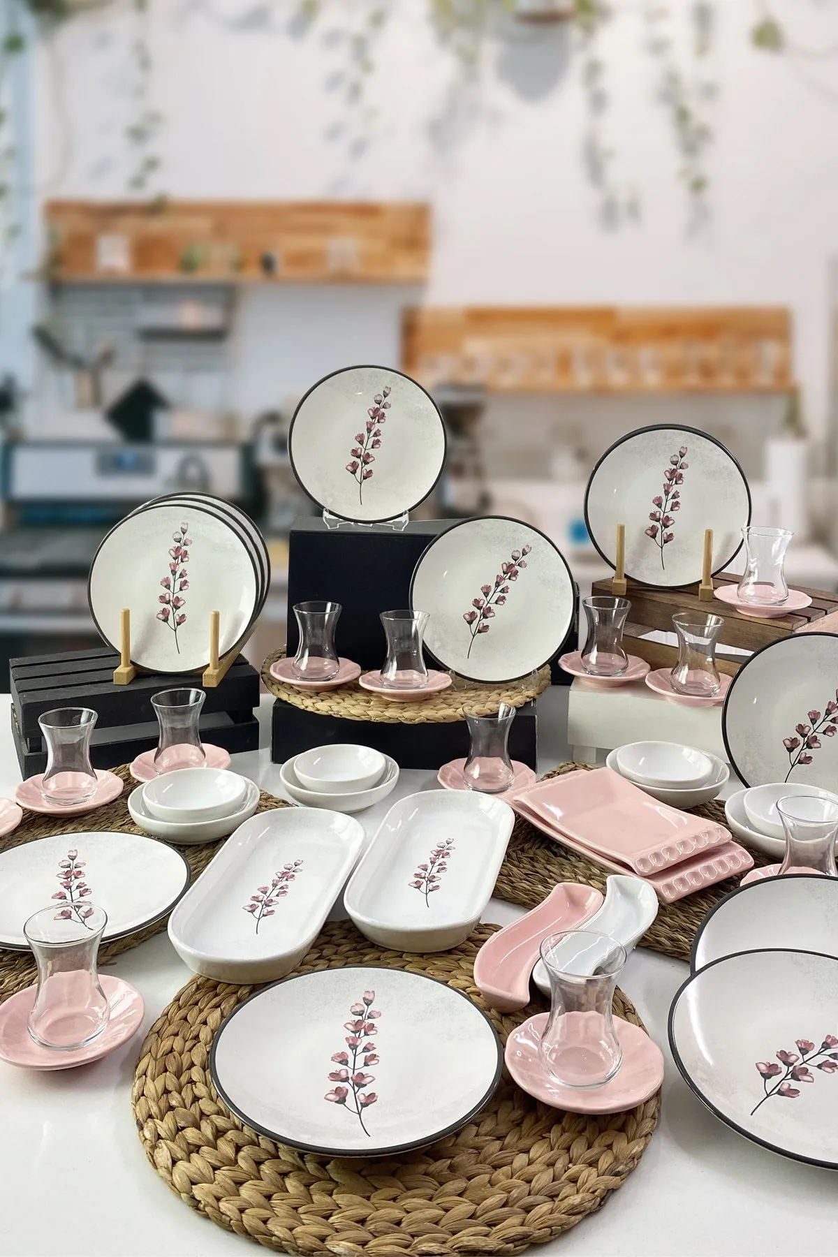 Sakura 50 Pieces Breakfast Set for 12 Persons