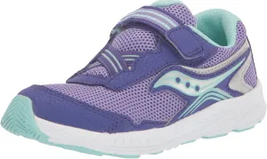 Saucony Ride 10 Jr Sneaker, Purple, 4 US Unisex Little Kid