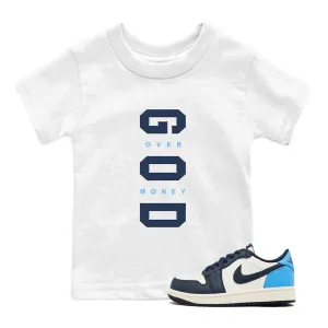 Secure transactions - Jordan Low Sneaker SNRT Over Money Classy OG 1 God Kids Tees Obsidian Air
