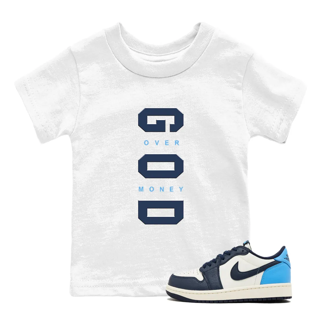 Secure transactions - Jordan Low Sneaker SNRT Over Money Classy OG 1 God Kids Tees Obsidian Air
