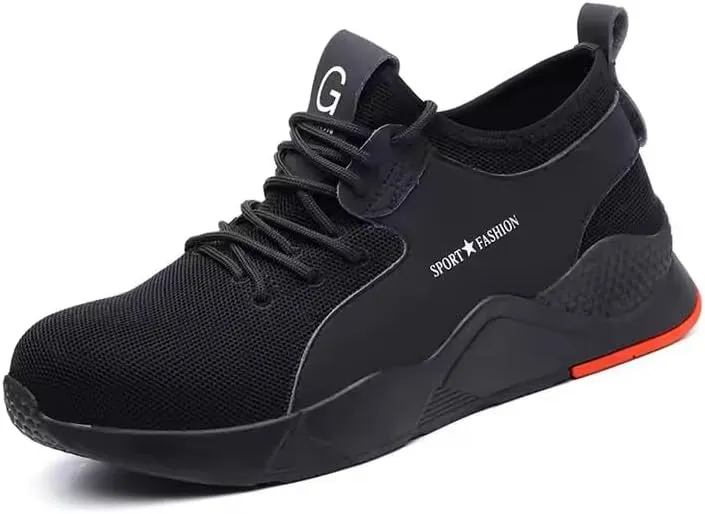 Shoes for Men Women Comfy Lightweight Indestructible Work Shoes Non Slip Safety Sneakers Warehouse Industry Construction Shoes