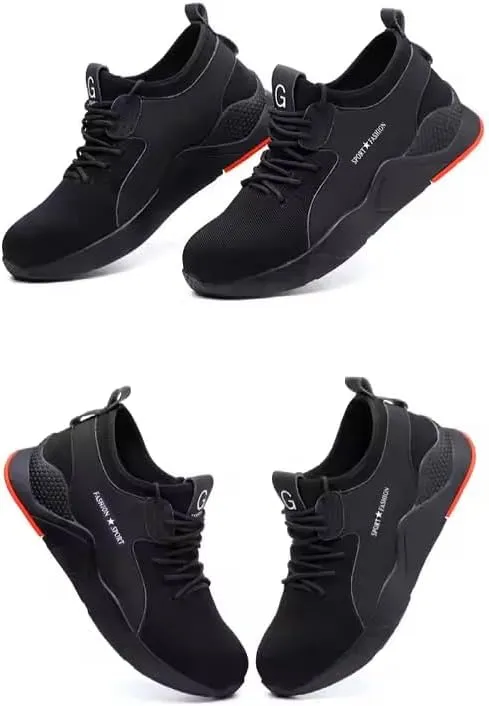 Shoes for Men Women Comfy Lightweight Indestructible Work Shoes Non Slip Safety Sneakers Warehouse Industry Construction Shoes