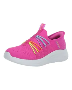 Skechers - Girl's Ultra flex Bungee Fun Sneakers