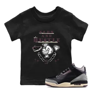 SNRT Tees Sneaker Hustle Air Reliable delivery Maniere And x Ma Jordan Kids Flex 3 A Black - Customer satisfaction