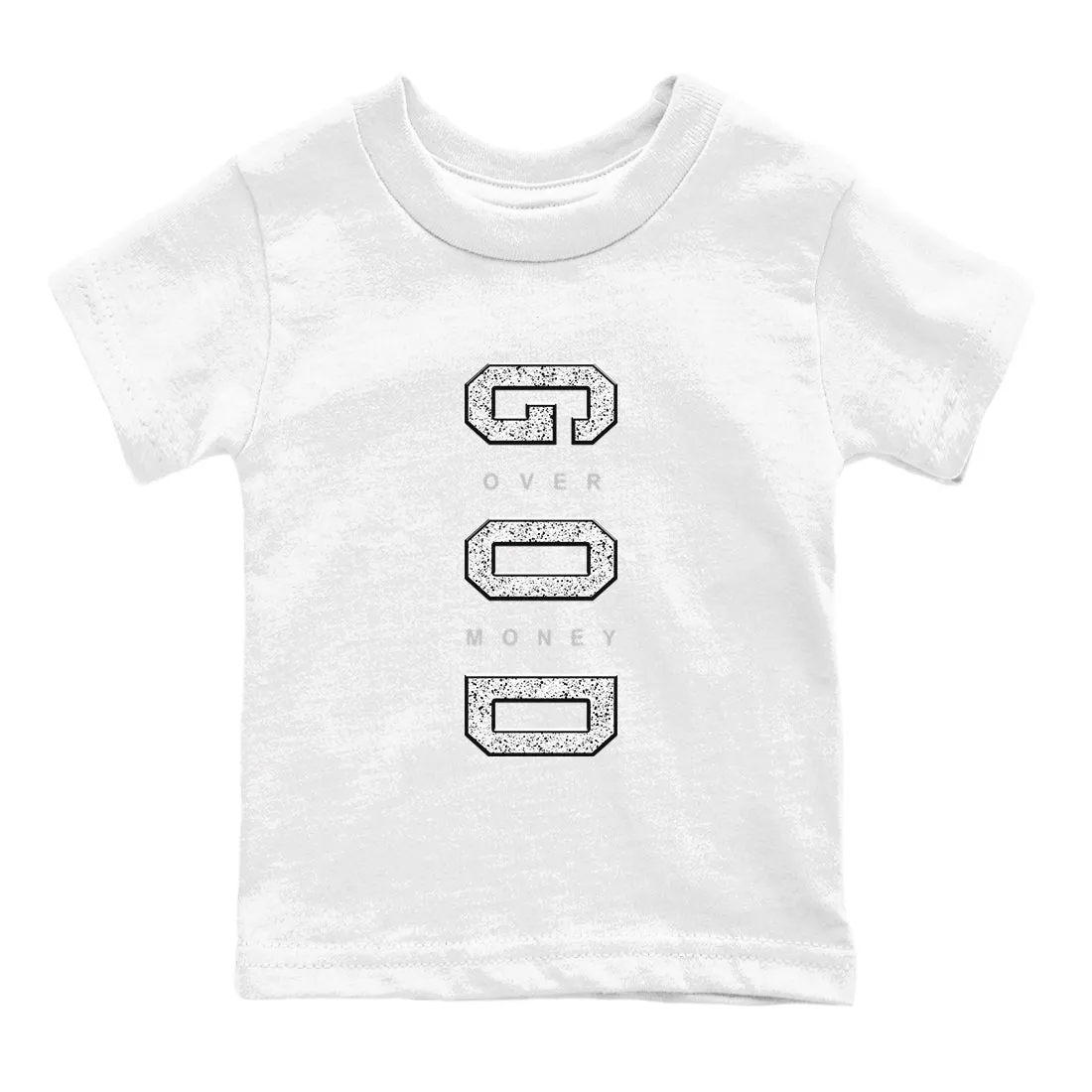 SNRT White Kids Large assortment Tees God End-of-season Air - Sneaker Jordan Over Money 5 Black