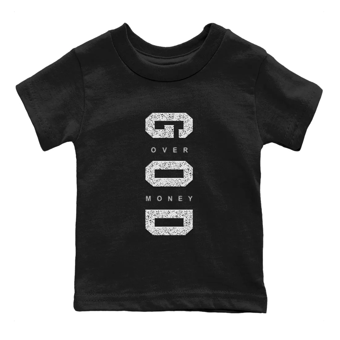 SNRT White Kids Large assortment Tees God End-of-season Air - Sneaker Jordan Over Money 5 Black