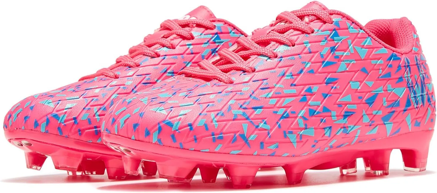 Soccer Cleats for Kids Boys and Girls Outdoor Football Shoes Baseball Sneaker