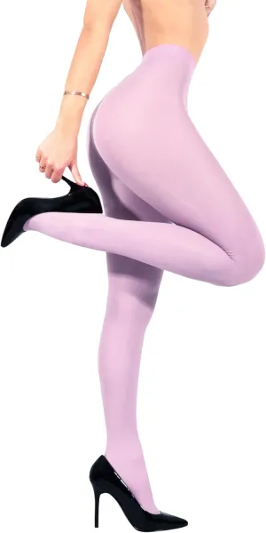 sofsy 10-Year Hosiery Craftsmanship - Italian-Made 40 Den Opaque Tights for Women | Soft High-Waist Pantyhose Solid Color