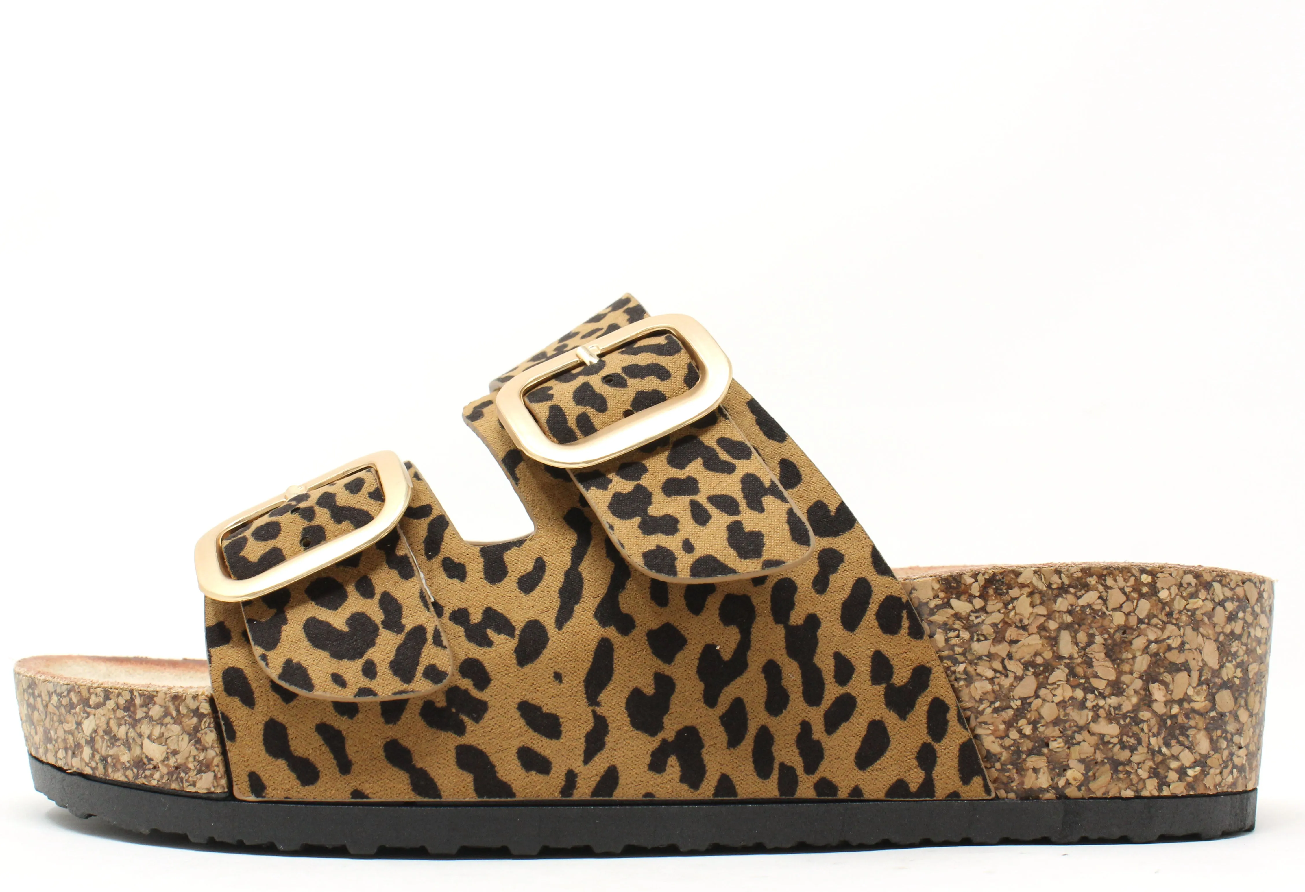 Soft Gold Buckle Sandal
