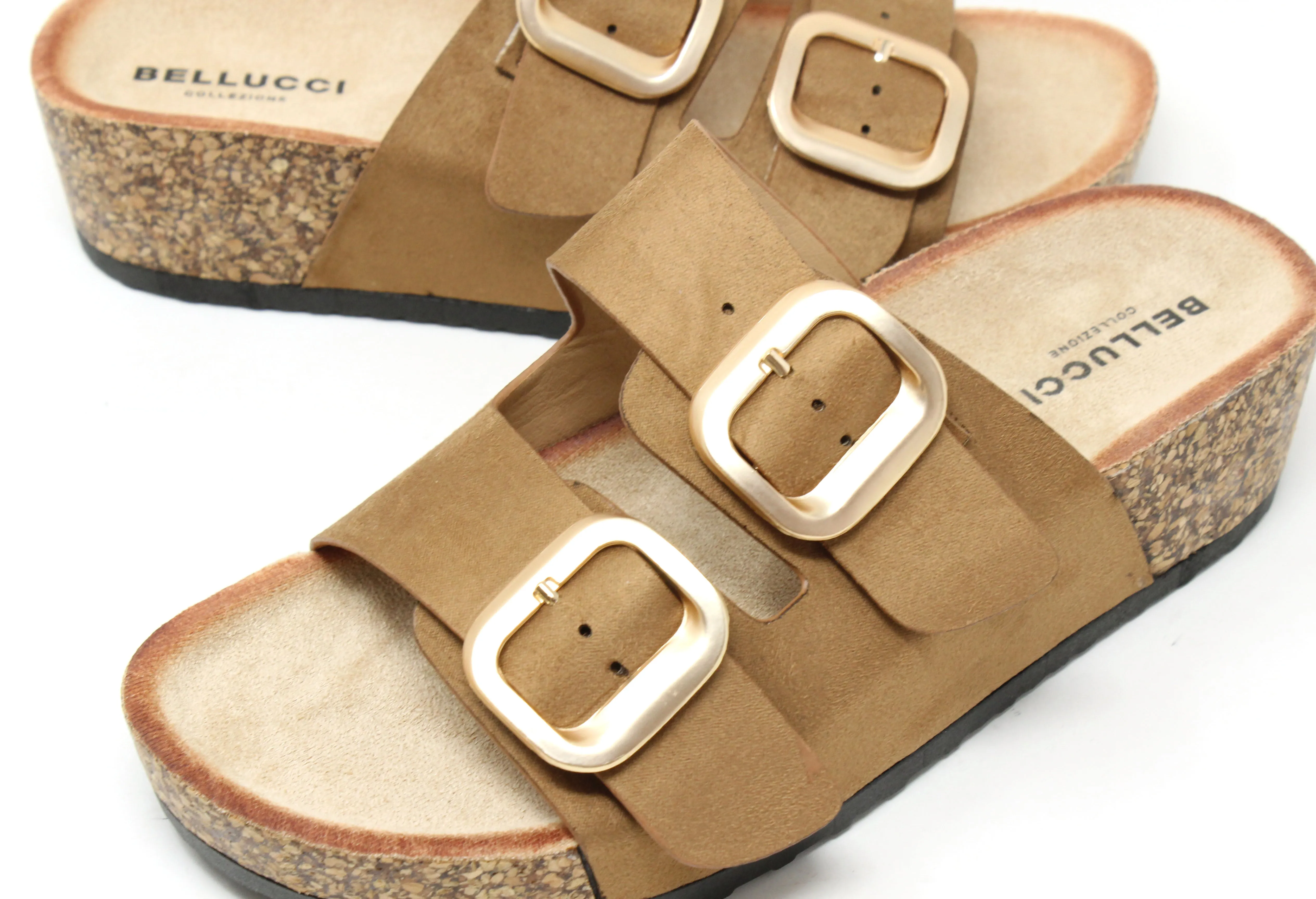 Soft Gold Buckle Sandal