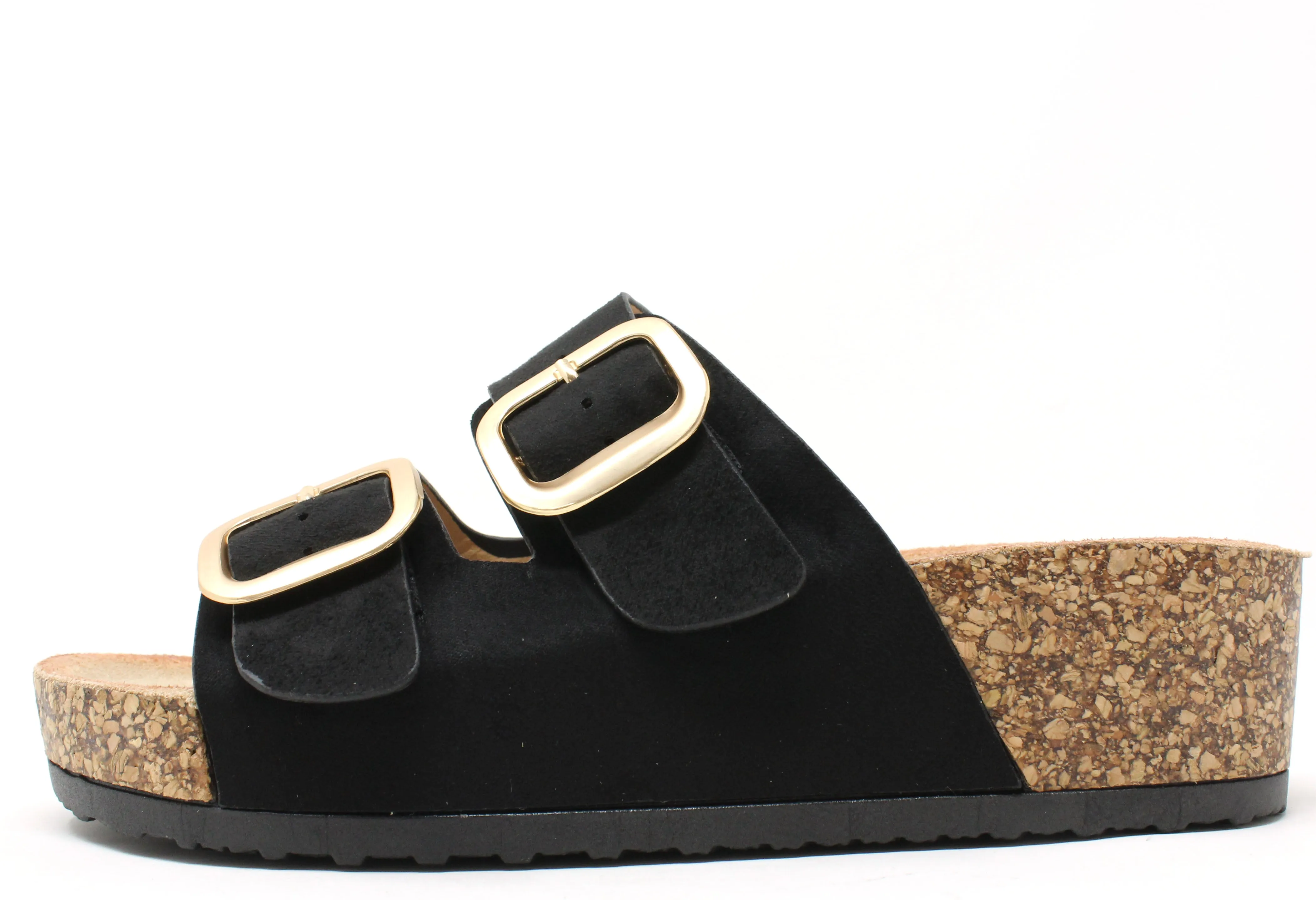 Soft Gold Buckle Sandal
