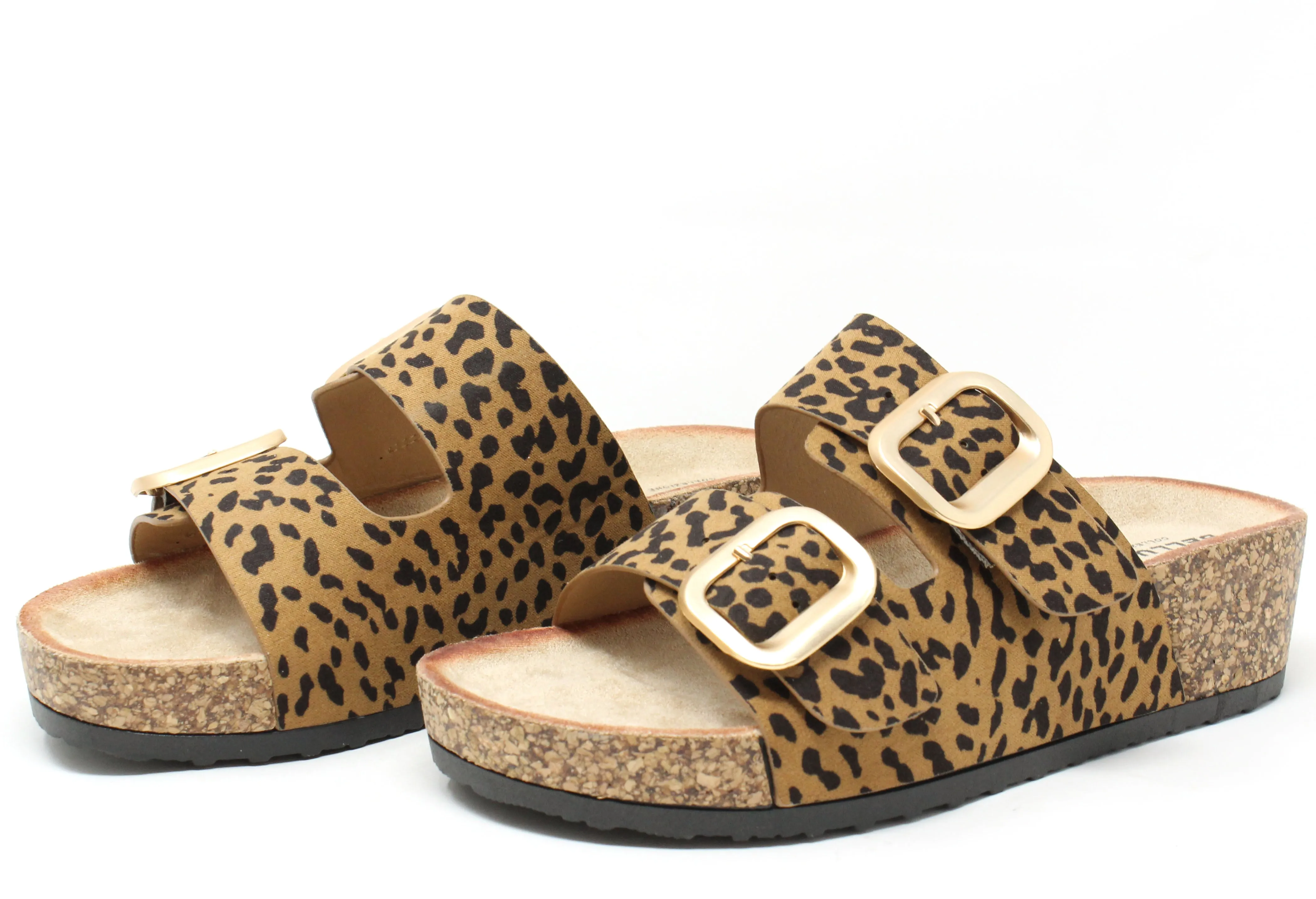 Soft Gold Buckle Sandal