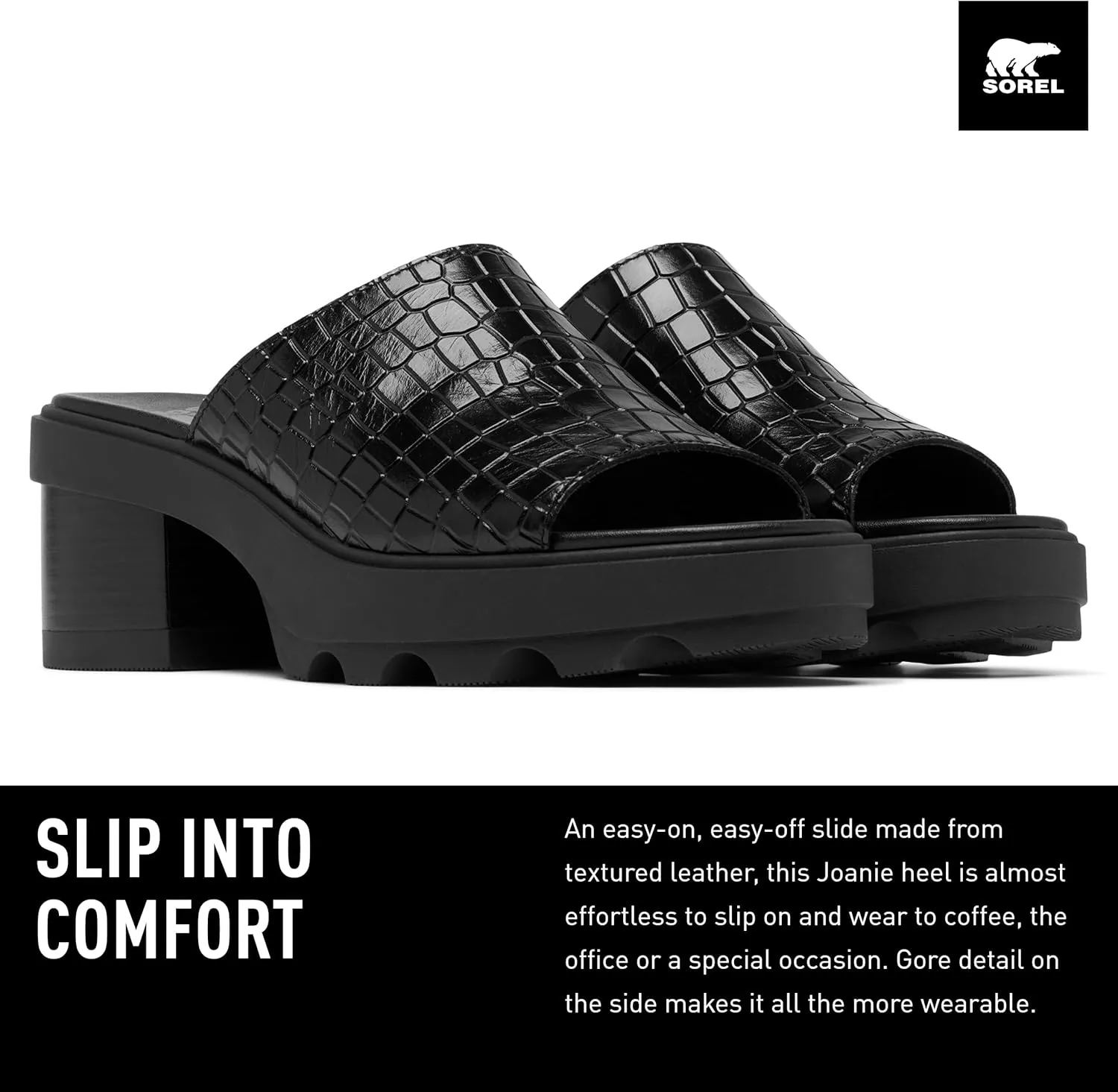 Sorel Women's Joanie Heel Slide Sandals