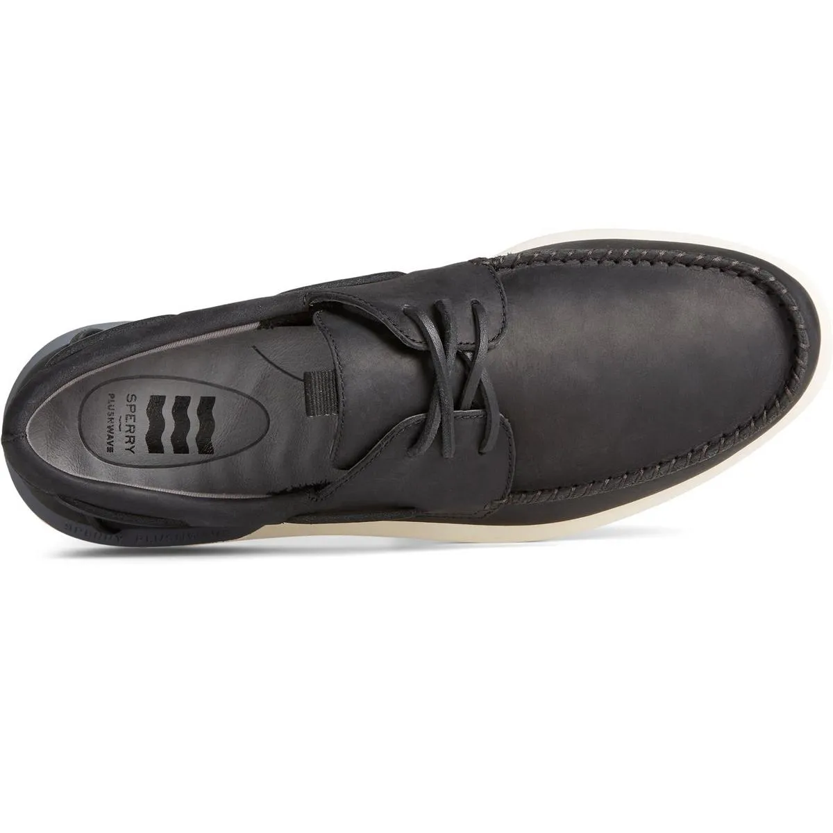 Sperry PLUSHWAVE 2.0 Boat Shoe Black