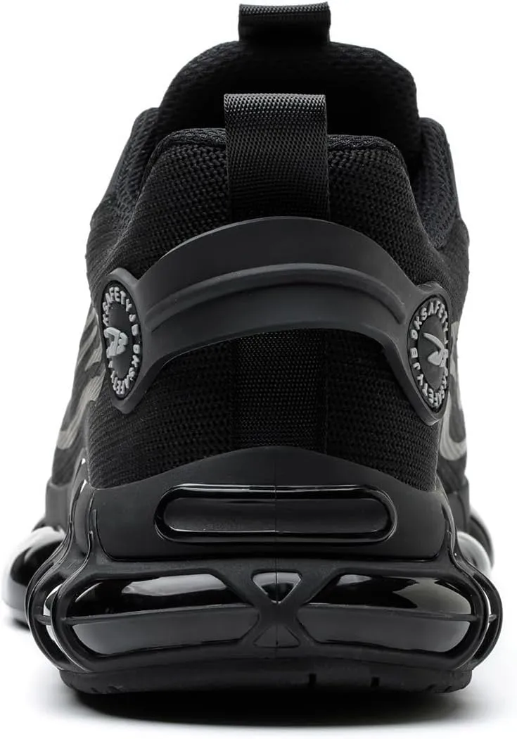 Steel Toe Shoes for Men　Indestructible Anti-Smash Pressure Resistant Air Cushion Bottom Work Shoes Sport Safety Shoes for Women