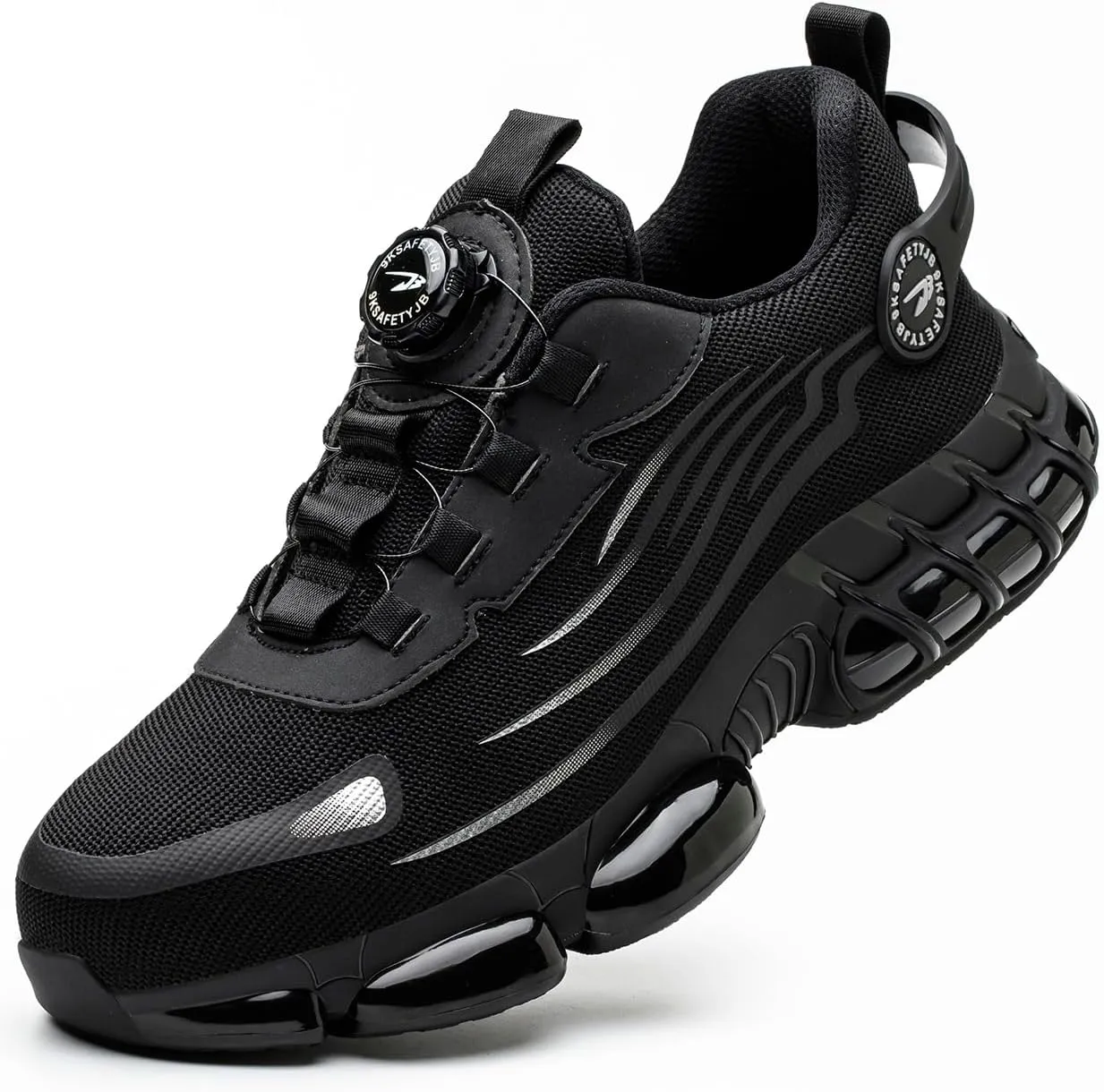 Steel Toe Shoes for Men　Indestructible Anti-Smash Pressure Resistant Air Cushion Bottom Work Shoes Sport Safety Shoes for Women