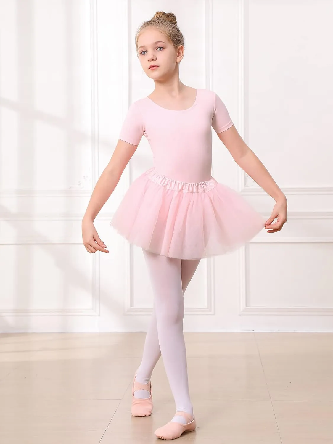 Stelle Girls Women Ballet Skirt Dance Wrap Skirt Chiffon Toddler Ballet Skirts