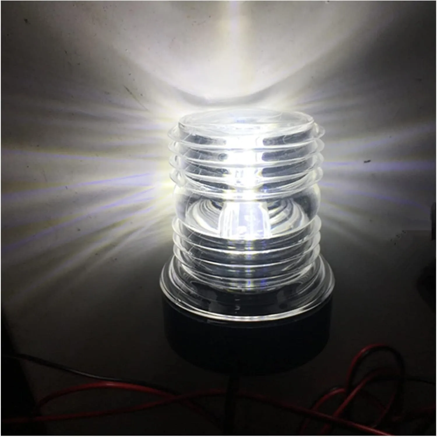 Stern Light Boat Anchor Light 12V-24V LED White Red Green Marine Boat Navigation All Round Anchor Signal Stern Lights Industry Leading Optical Design (Color : 11143 Green) (11143 Green)