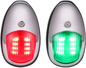 Stern Light Boat Anchor Light 2Pcs/Set DC 12V Universal ABS LED Navigation Light Signal Warning Lamp Signal Lamp for Marine Boat Yacht Truck Trailer Van Industry Leading Optical Design