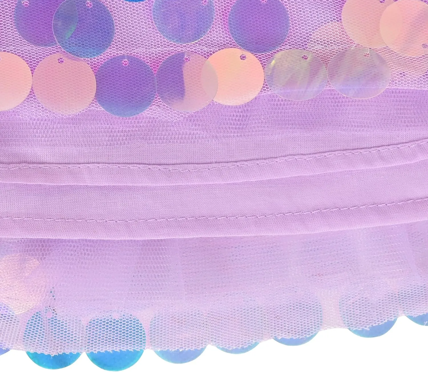 Sunny Fashion Girls Skirt Purple Mermaid Sparkly Sequin Tutu Party Ballet Dance