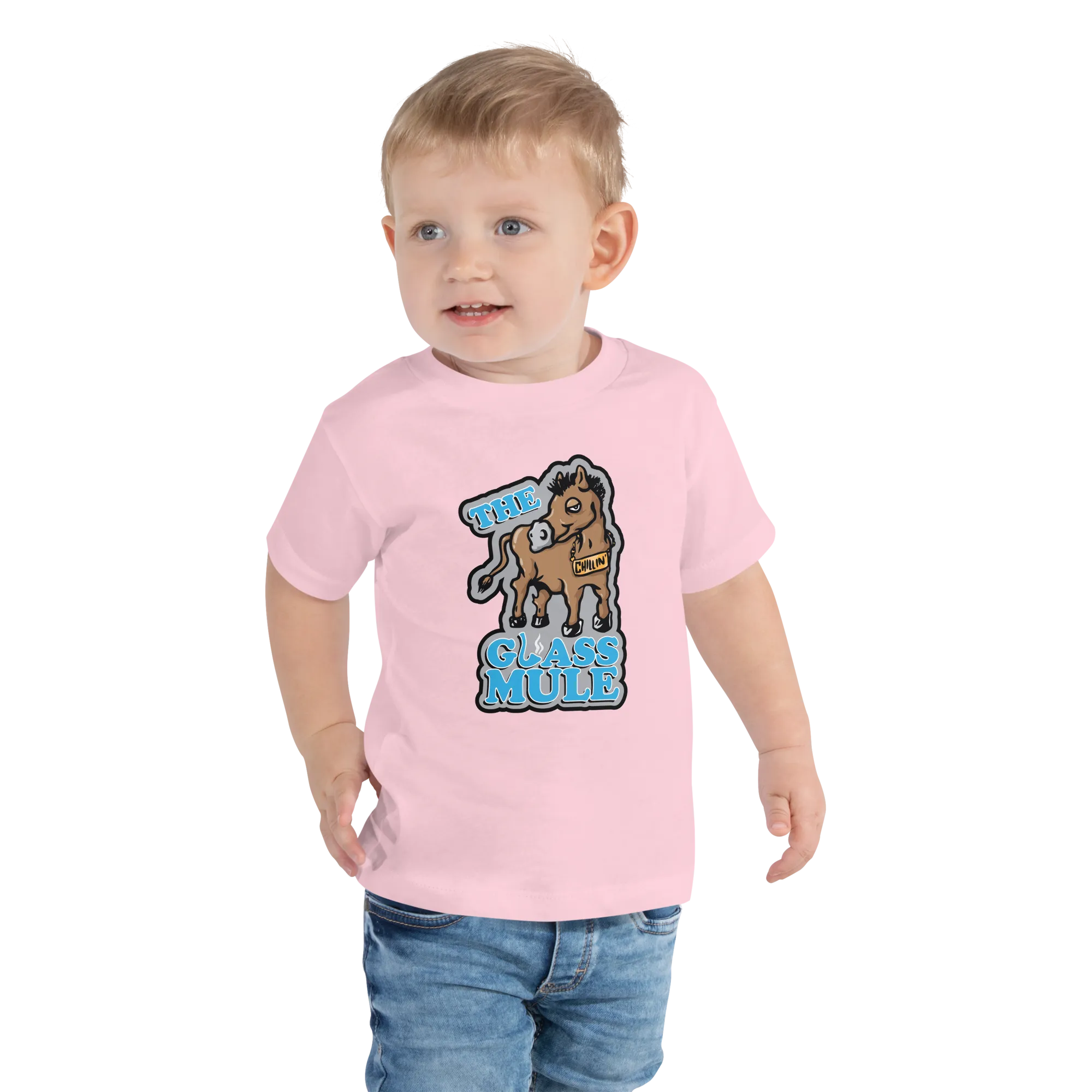 The Glass Mule Logo - Toddler Short Sleeve Tee