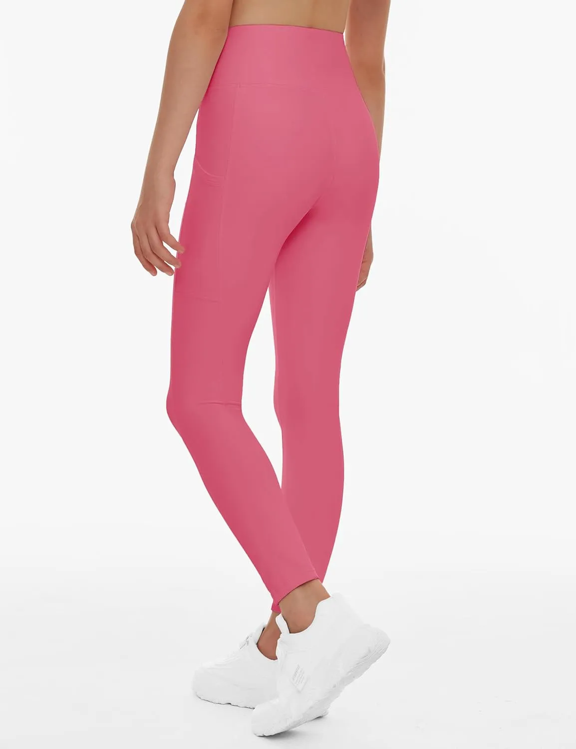 THE GYM PEOPLE Girls Workout Leggings Kids High Waist Stretch Athletic Dance Yoga Pants with Pockets