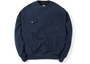 The North Face x Invincible Pocket Crewneck Sweatshirt Summit Navy
