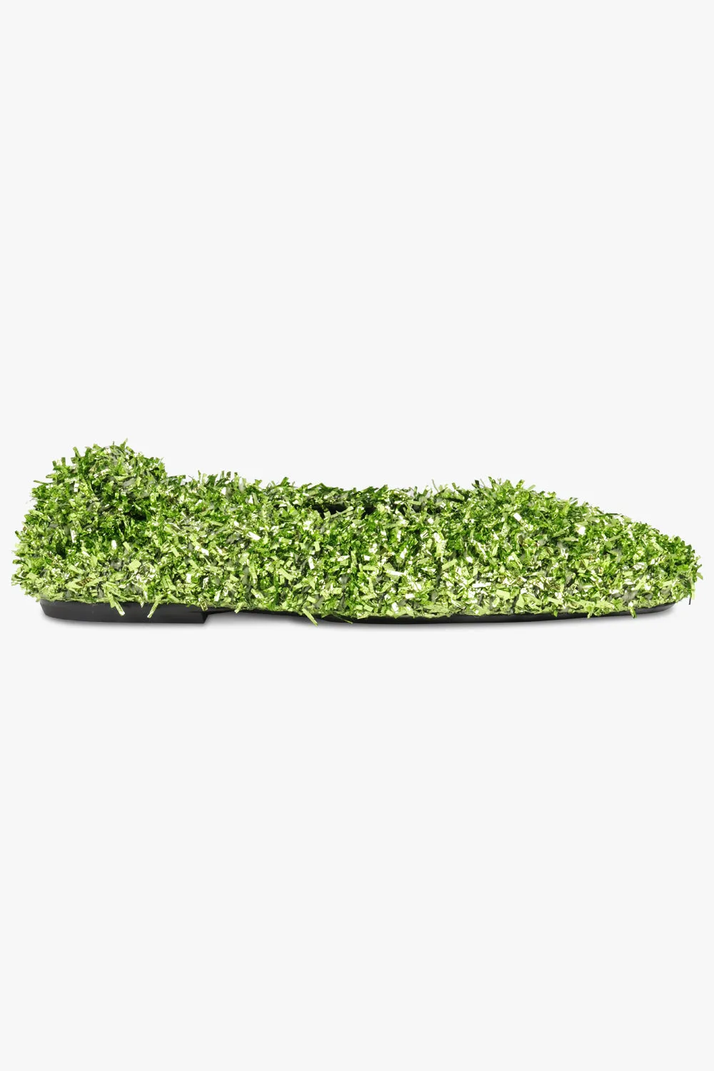 Tinsel Ballet Flat | Green