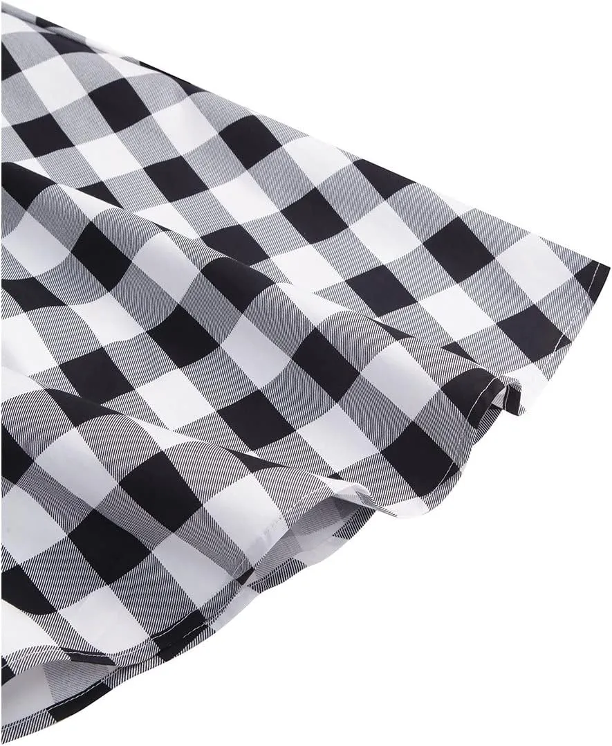 Topdress Women'sVintage Polka Audrey Dress 1950s Halter Retro Cocktail Dress