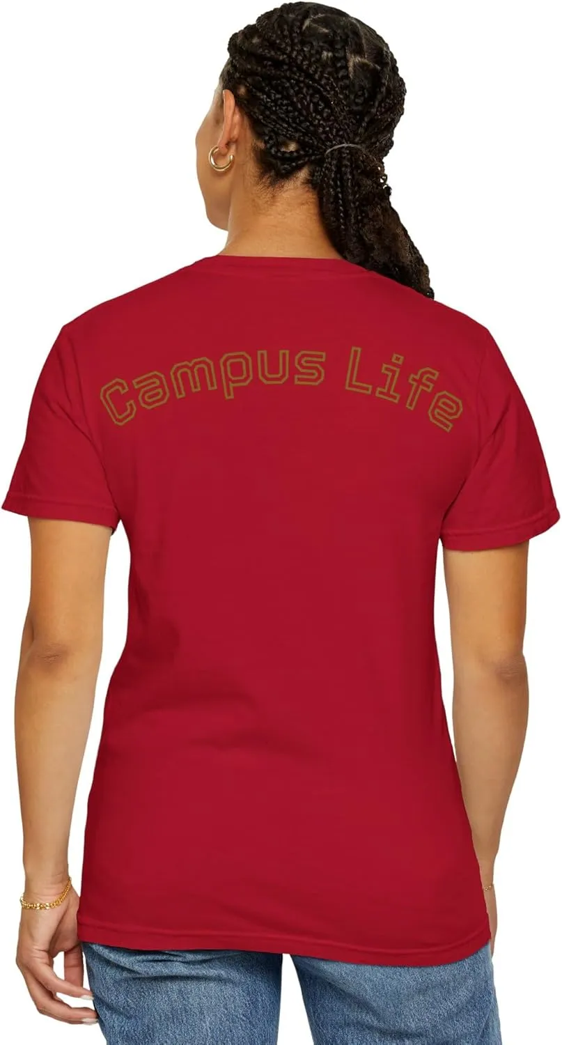 Trendy Campus Life Unisex T-Shirt | Graphic Tee, College Apparel, Casual Wear, Street Style, Gift for Students