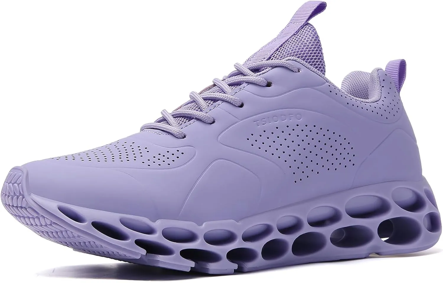 TSIODFO Women's Running Sneakers Leather Fashion Athletic Walking Shoes