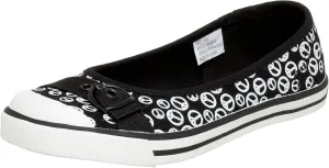 UNIONBAY Little Kid/Big Kid Mixed Peace Sneaker,Black,10.5 M US Little Kid