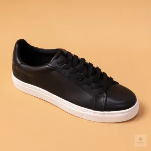 Unison Leather Sneaker Black