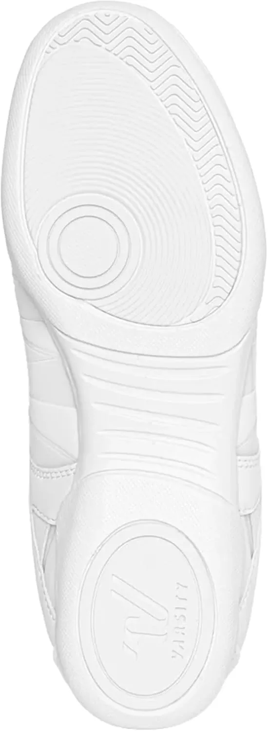 Varsity Charge Cheer Shoes for Girls - Lightweight and Durable White Cheer Shoes for Cheerleaders and Athletes