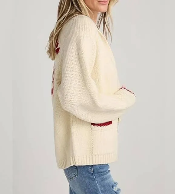 Varsity Chunky Lobster Cardigan