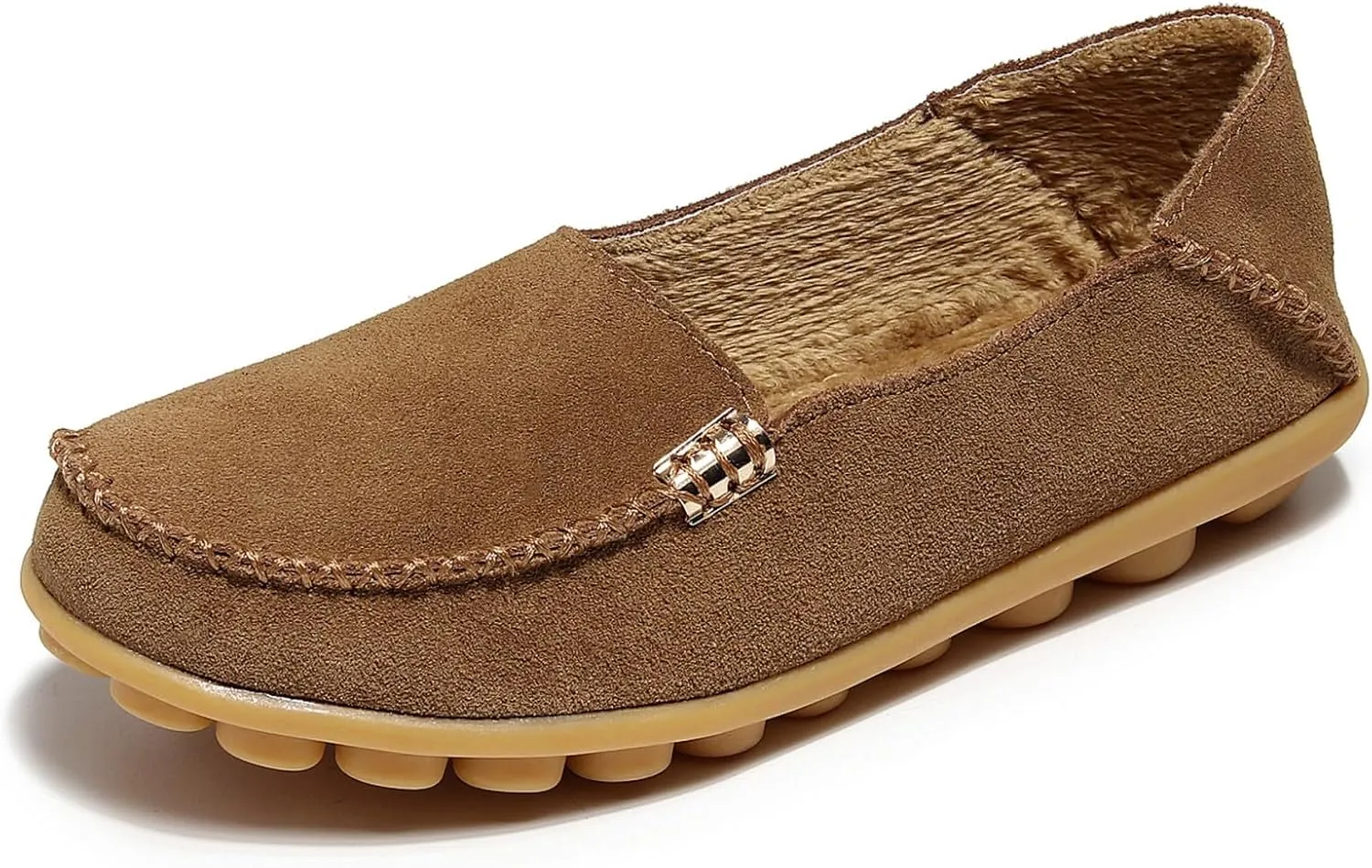 VenusCelia Women's Comfort Walking Boat Shoe