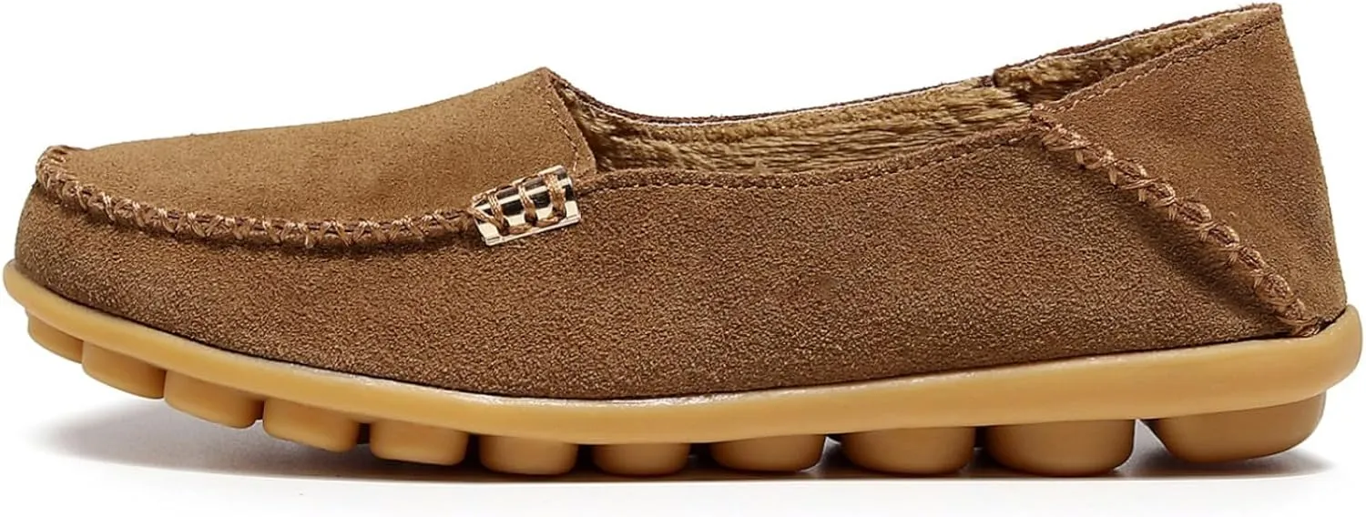 VenusCelia Women's Comfort Walking Boat Shoe