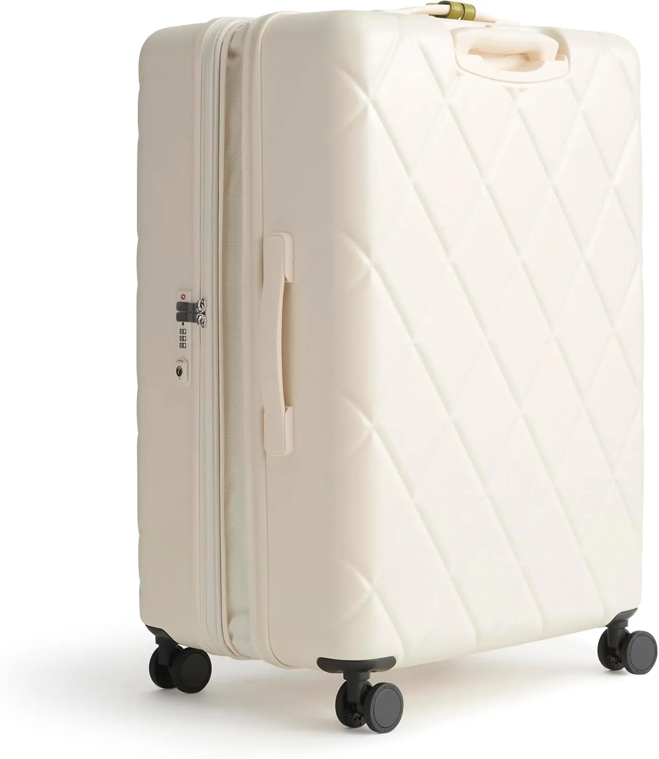 Vera Bradley Hardside 29 Inch Adair Spinner, Cottage Cream