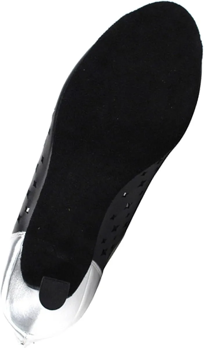 Very Fine Women's Salsa Ballroom Tango Dance Shoes CD3022 Bundle with Shoe Brush 3"
