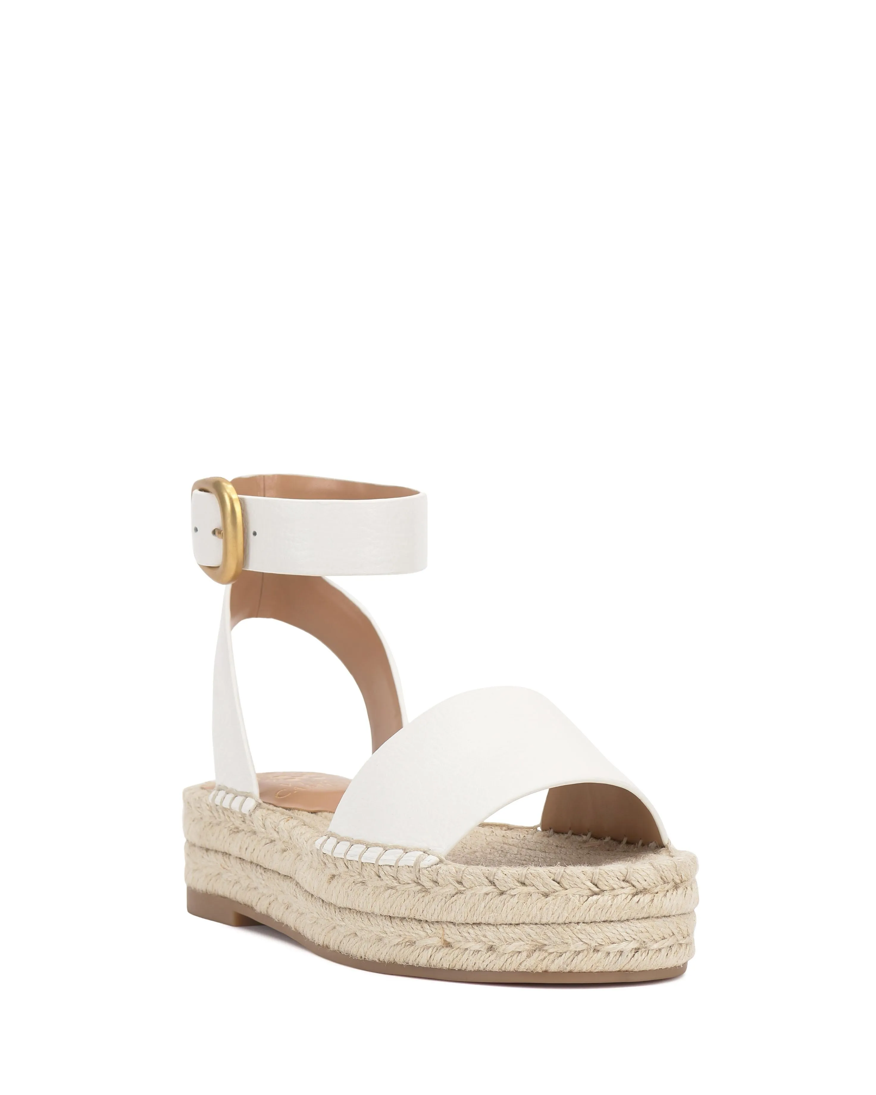 Vince Camuto Women's Darna Bianco/Soft Grain Nappa Ec M