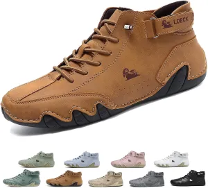 Vogany Shoes Orthopedic Sneakers for Women and Men,Nevova Outdoor Comfy Orthopedic Arch Support Daily Walking Shoes Driving All Season High Top Boots Hiking Camping