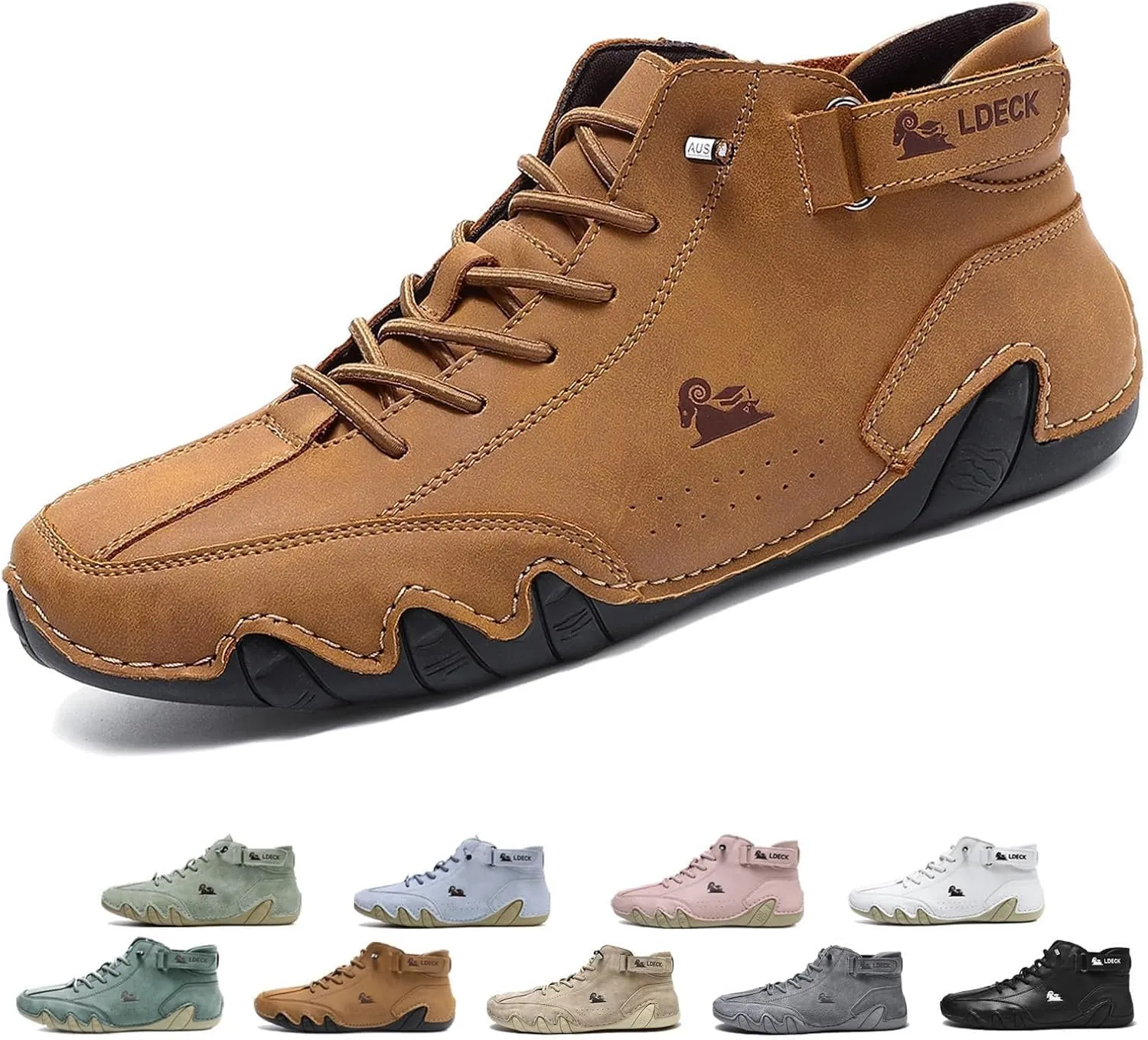 Vogany Shoes Orthopedic Sneakers for Women and Men,Nevova Outdoor Comfy Orthopedic Arch Support Daily Walking Shoes Driving All Season High Top Boots Hiking Camping