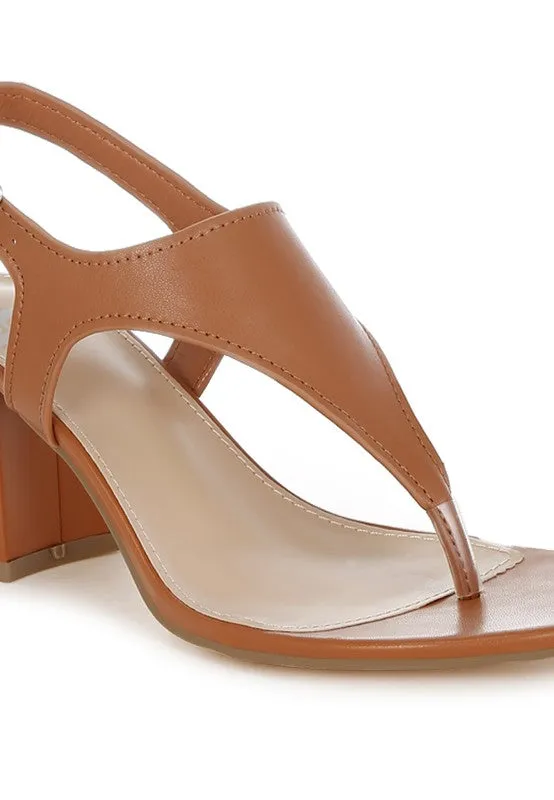 Wami Real Leather Wedge Heel Sandals