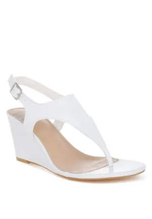Wami Real Leather Wedge Heel Sandals