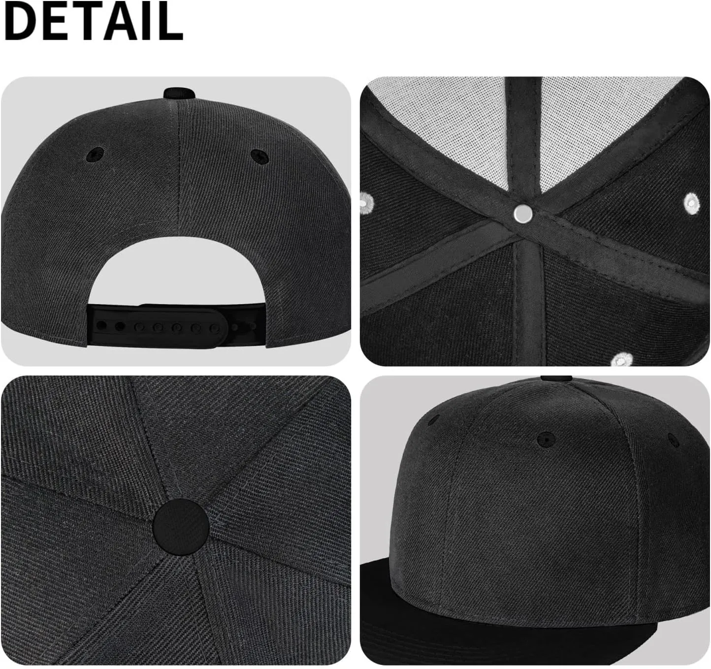 Whem Youre Dead Inside But It S The Holiday Season Baseball Cap Snapback Hats for Men Trucker Hat Flat Brim Hats