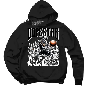 White Thunder 4s Sneaker Hoodie Making Legends Graphic