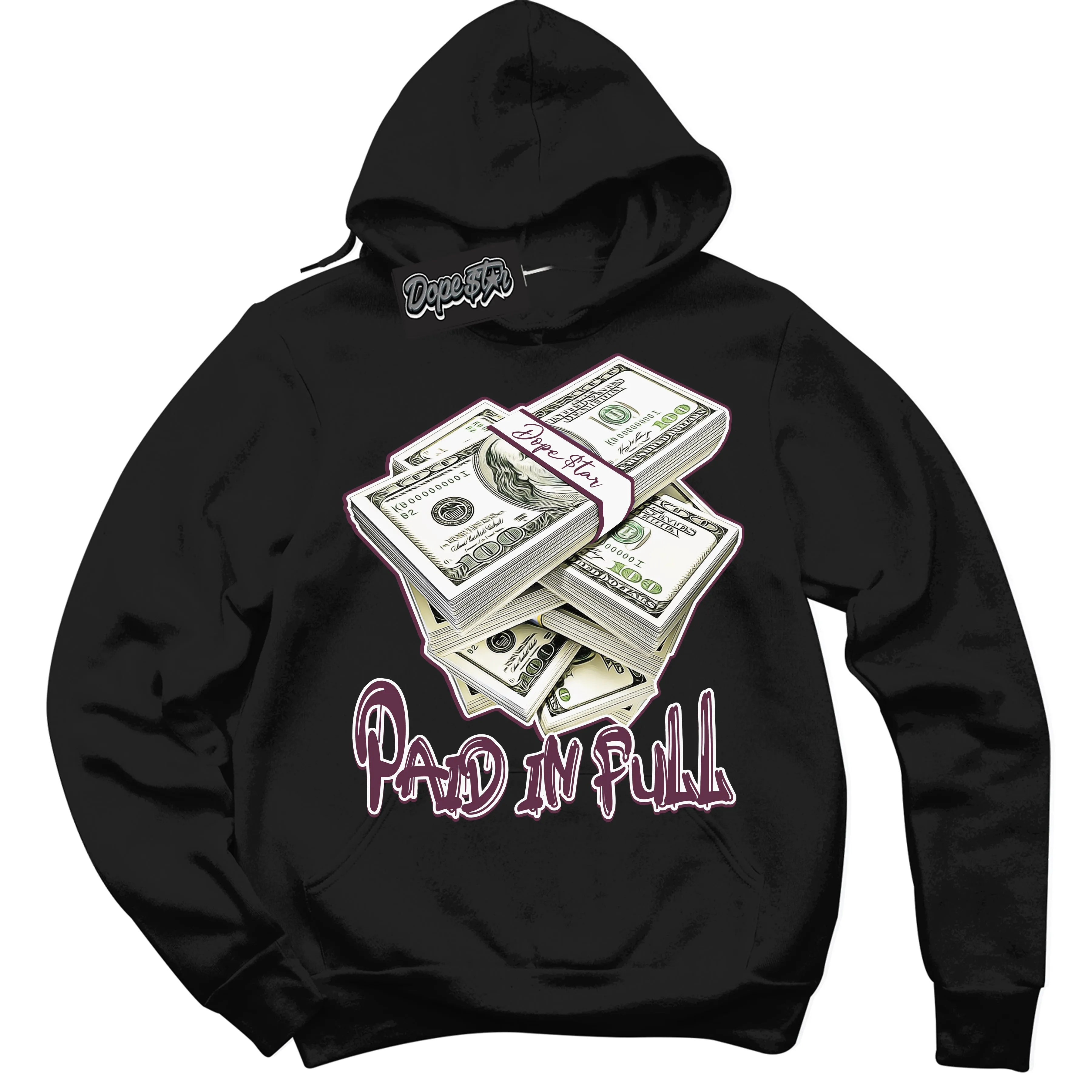 White Viotech Dunks Sneaker Hoodie Paid In Full Graphic