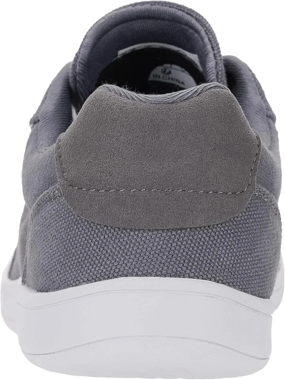 WHITIN Men's Wide Barefoot Shoes | Stylish Canvas Minimalist Sneakers | Zero Drop Sole