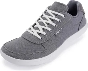 WHITIN Men's Wide Barefoot Shoes | Stylish Canvas Minimalist Sneakers | Zero Drop Sole